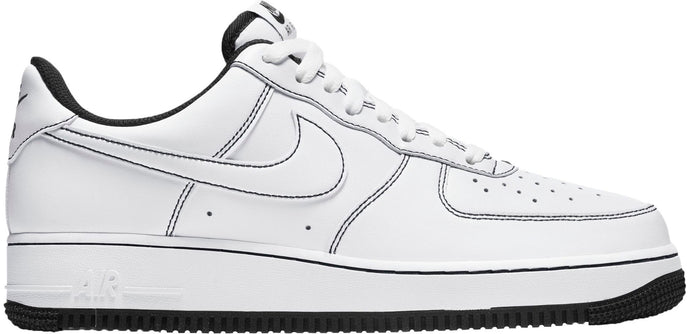 Available Now: Nike Air Force 1 Stitch "White Black"