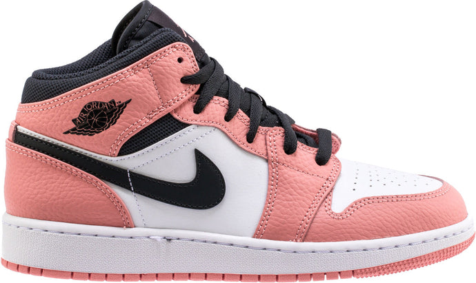 Available Now: GS Air Jordan 1 Mid "Pink Quartz"
