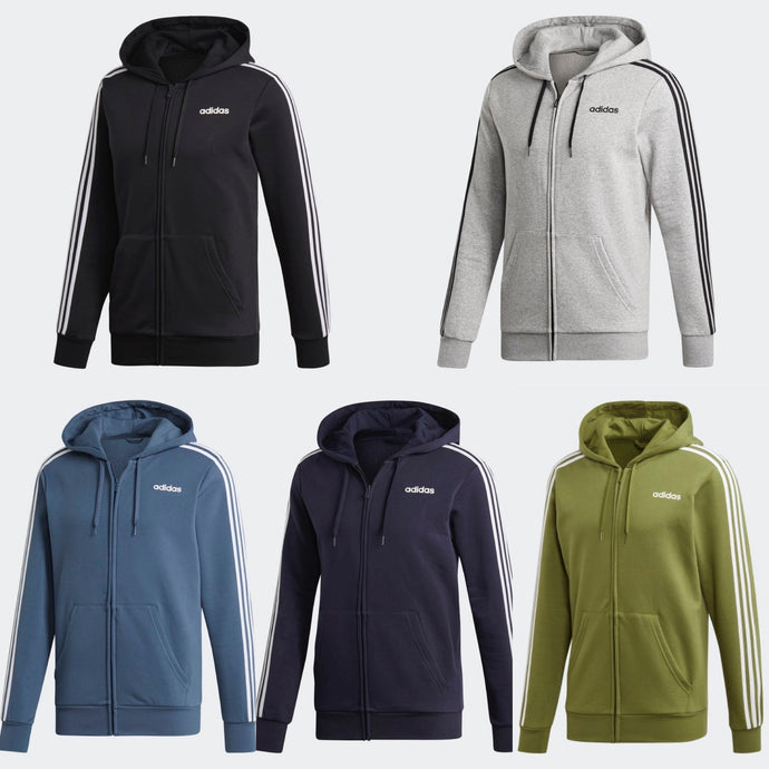 Under Retail: Adidas Essentials 3-Stripes Fleece Hoodies