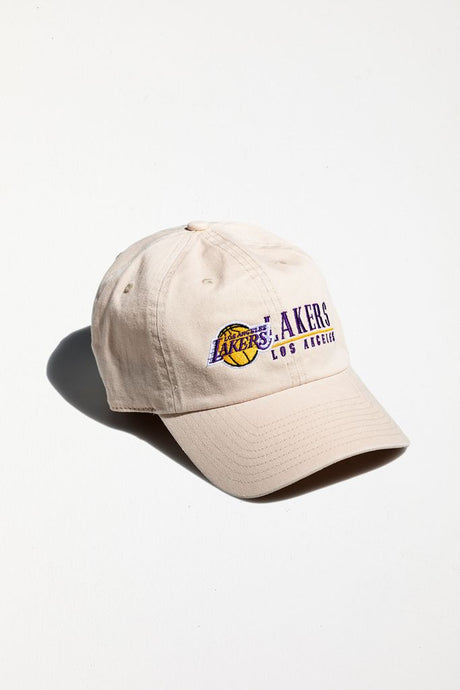 Available Now: Mitchell and Ness LA Lakers Washed Baseball Hat