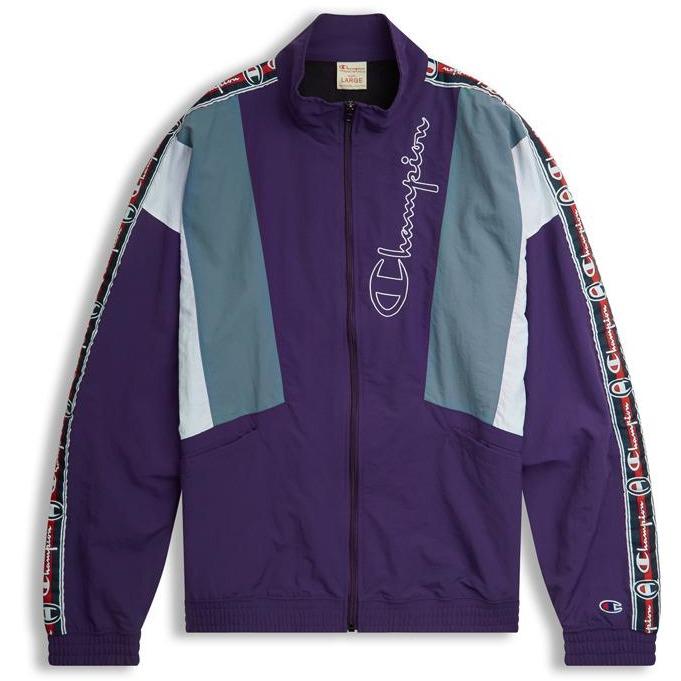 Under Retail: Champion Jacquard  Logo Tape Tracksuit Jacket