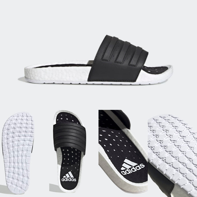 Under Retail: Adidas Adilette Boost Slide "Black/White"