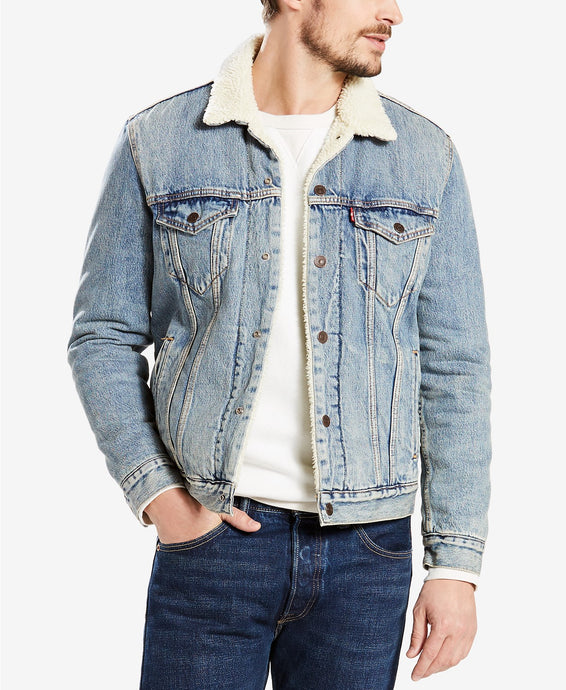 Under Retail: Levi's Sherpa Denim Trucker Jacket