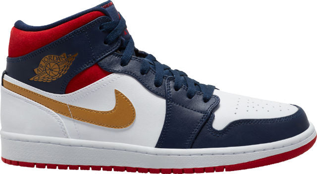Available Now: Air Jordan 1 Mid "Olympic"