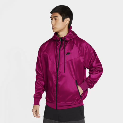 Under Retail: Nike Woven Windrunner Jacket "Fireberry"