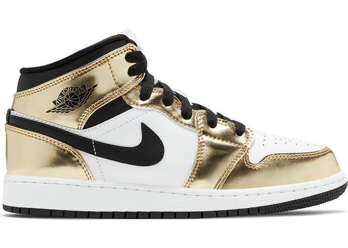 Available Now: GS Air Jordan  Mid SE "Metallic Gold"