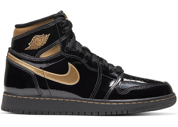 Available Now: GS Air Jordan 1 High "Black Gold"
