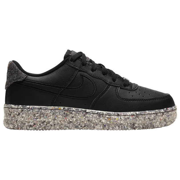 Available Now: GS Nike Air Force 1 Recycled "Black Grey"