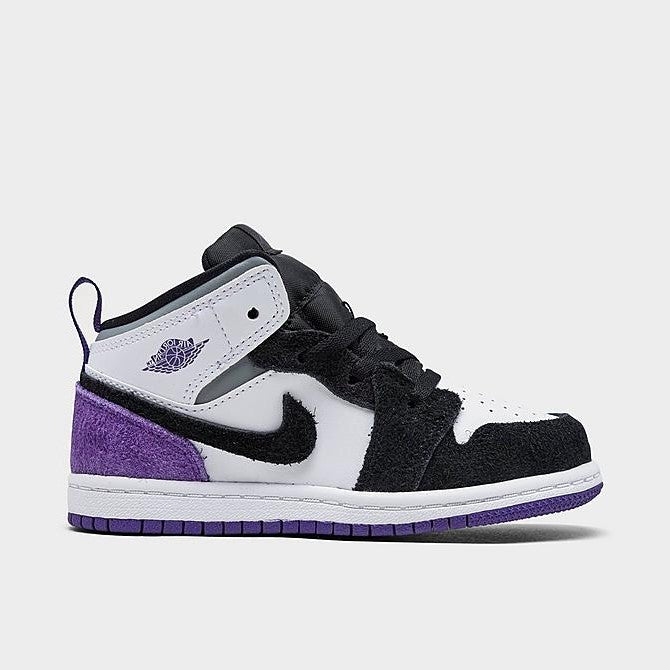 Available Now: Toddler Air Jordan 1 Mid SE "Court Purple"