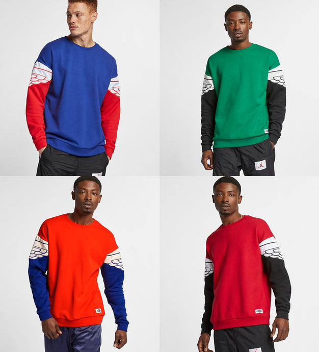 Under Retail: Jordan Wings Classic Crew Sweater
