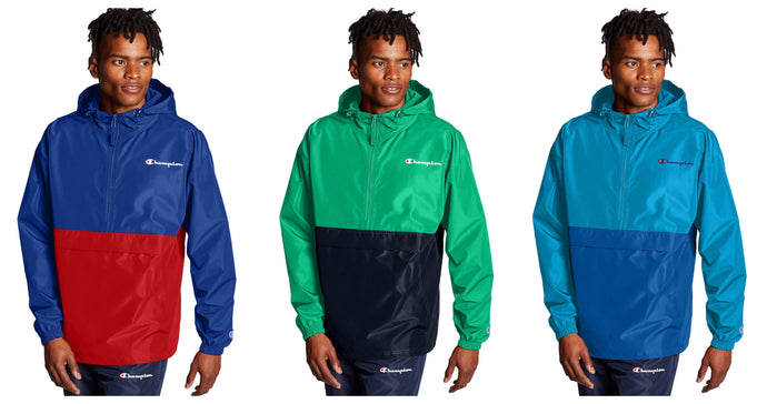 Under Retail: Champion Colorblock Packable Jacket