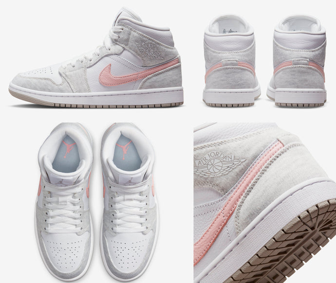 Available Now: Wmns Air Jordan 1 Mid SE "Light Iron Ore"