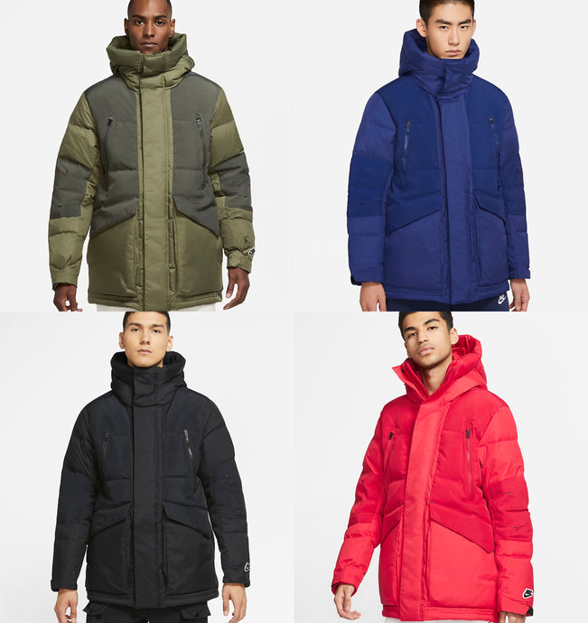 Under Retail: Nike Sportswear Down-Fill Repel Parkas