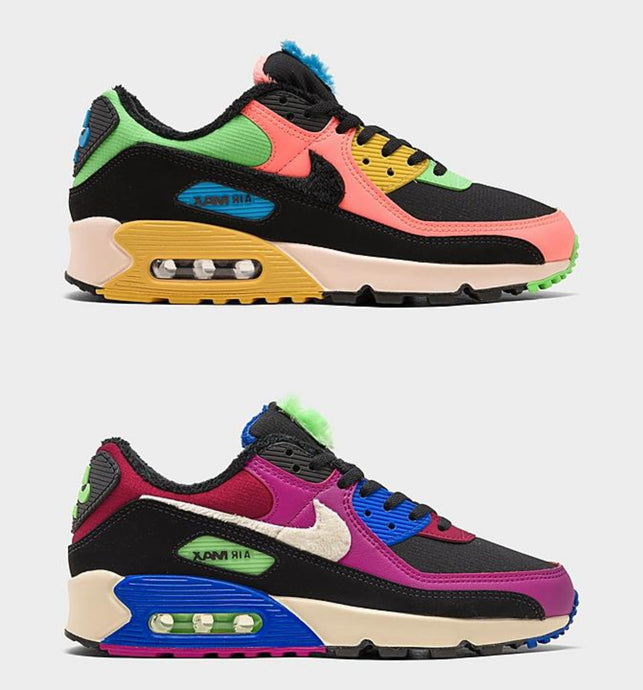 Under Retail: Wmns Nike Air Max 90 Fur "Multicolor"