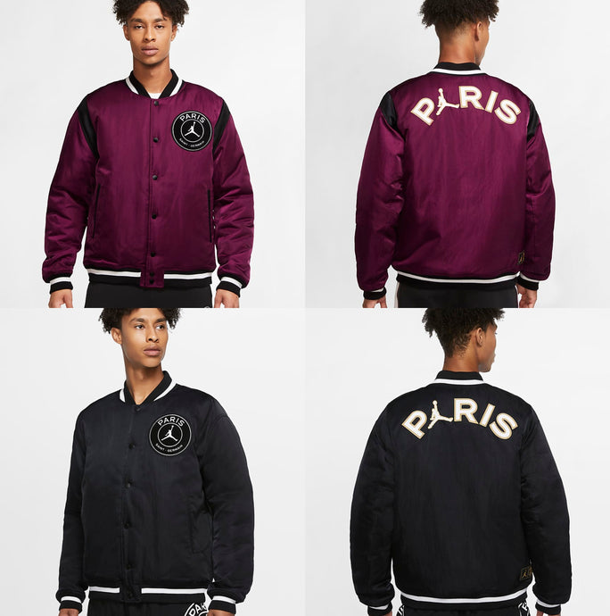 Under Retail: PSG x Jordan Varsity Jackets