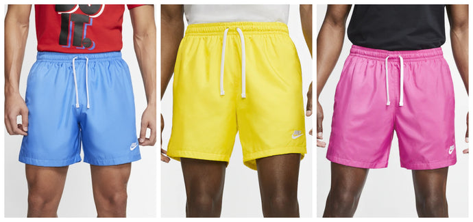 Under Retail: Nike Club Essentials Woven Flow Shorts