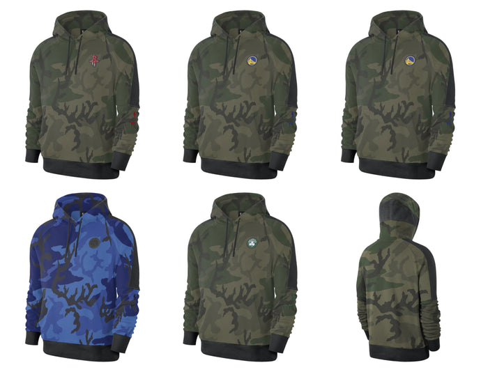 Under Retail: Nike NBA Courtside Camo Pullover Hoodies