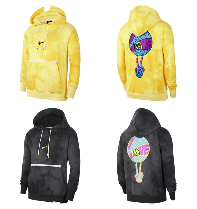 Under Retail: Nike Hardwood Dye "Peace, Love, and Basketball" Hoodies