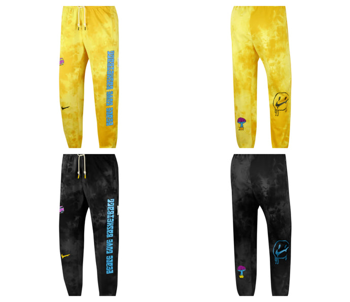 Under Retail: Nike Hardwood Dye "Peace, Love, and Basketball" Pants