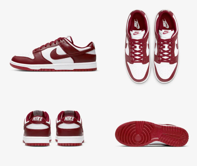 Available Now: Nike Dunk Low "Team Red White"
