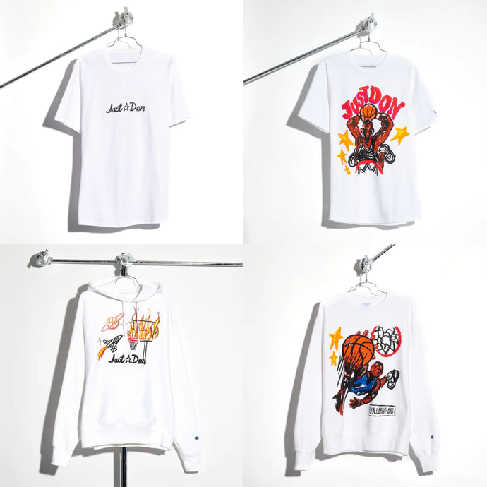 Available Now: Don C x Champion Colloaboraid Collection
