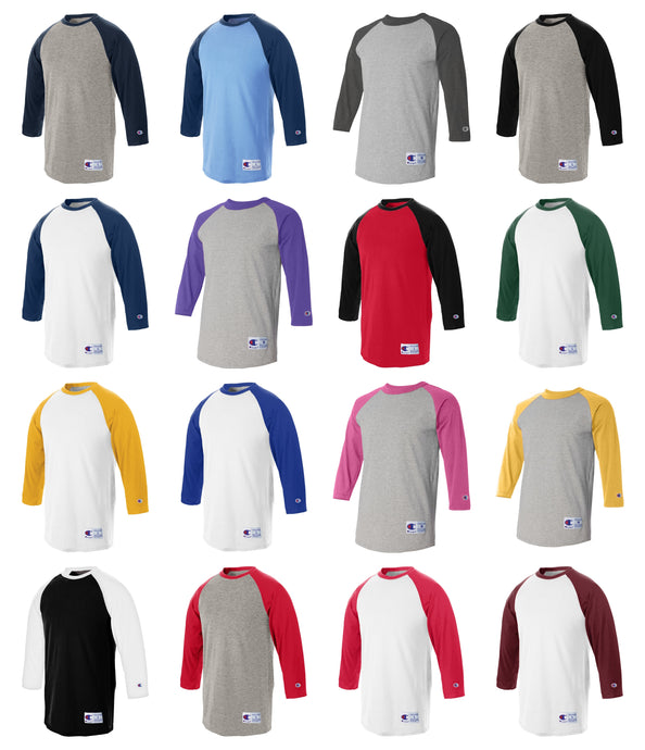Under Retail: Champion Raglan Baseball Tee