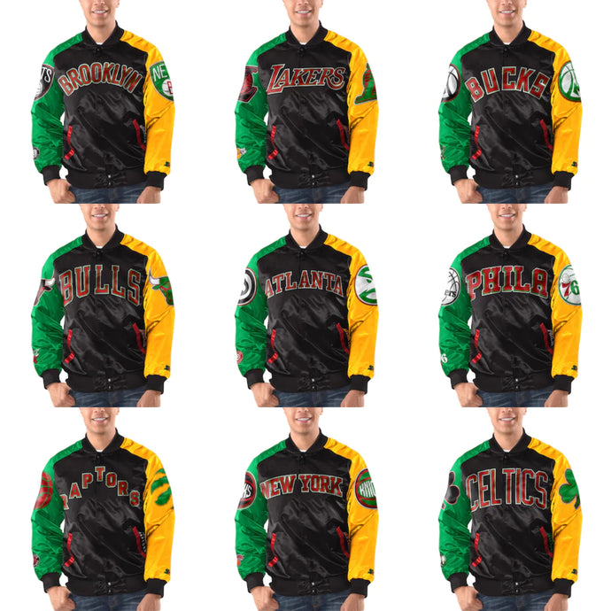 Available Now: Ty Mopkins x Starter NBA Satin Jackets