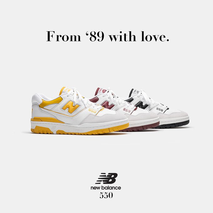 Available Now: New Balance 550 Colorways