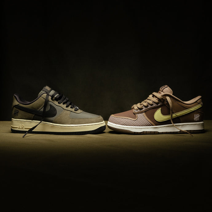 Available Now: UNDFTD x Nike ‘Dunk vs AF1’ Pack
