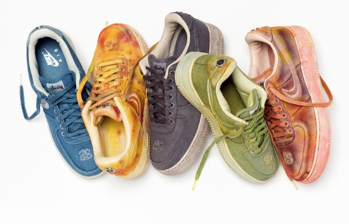 Available Now: Stussy x Hand-Dyed Nike Air Force 1