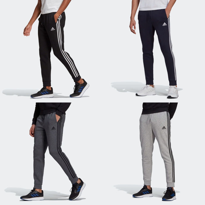 Under Retail: Adidas Essentials 3-Stripes Tapered Cuffed Pants