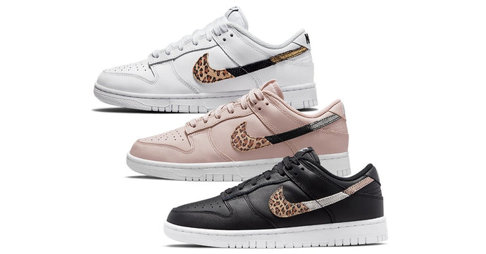 Available Now: Wmns Nike Dunk Low SE "Animal Instinct"