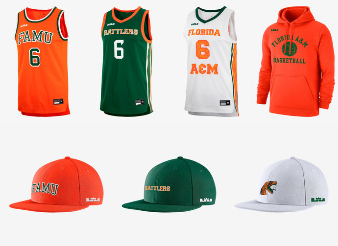 Available Now: Nike LeBron College “FAMU” apparel