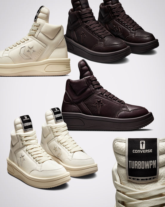 Available Now: DRKSHDW x Converse TURBOWPN