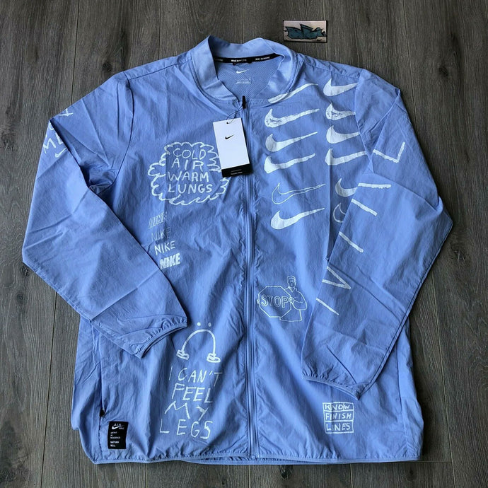 Under Retail: Nathan Bell x Nike A.I.R. Running Jacket "Aluminum"