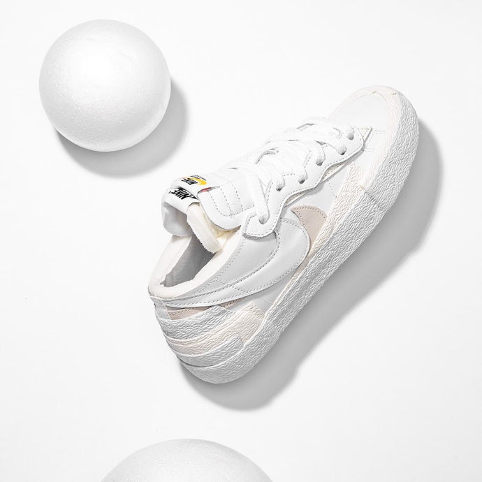Available Now: SACAI x Nike Blazer Low ‘Patent Pack’