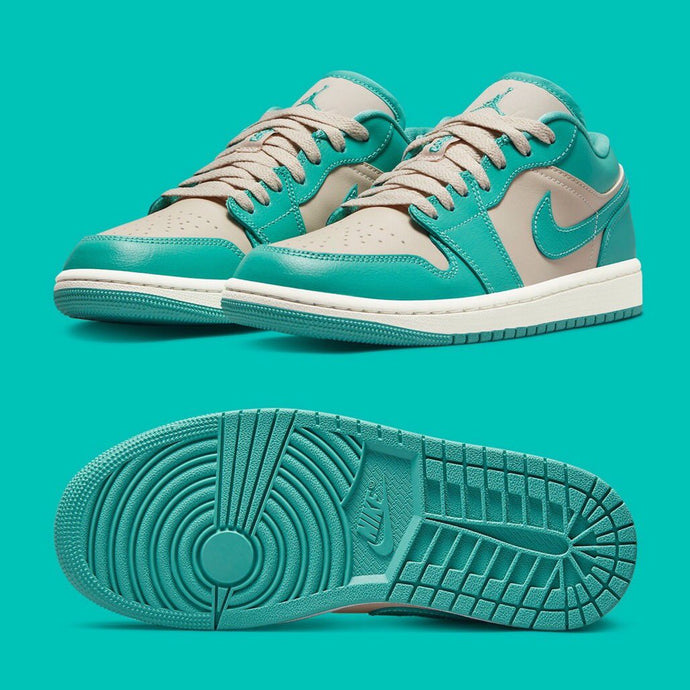 Available Now: Wmns Air Jordan 1 Low "Washed Teal"