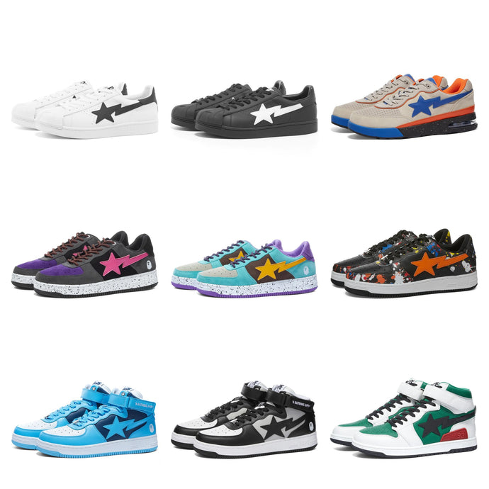 Available Now: BAPE STA Spring 2022 Footwear