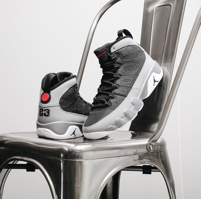 Available Now: Air Jordan Retro 9 "Particle Grey"