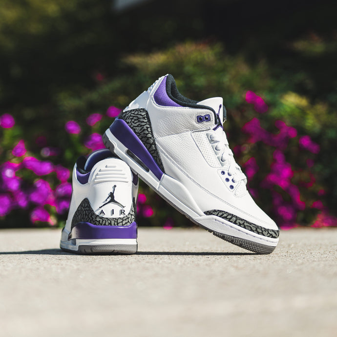 Available Now: Air Jordan Retro 3 'Dark Iris'