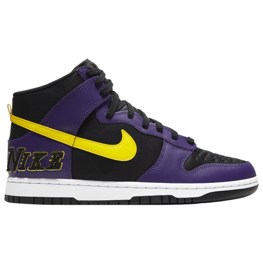 Available Now: Nike Dunk High EMB "Lakers"