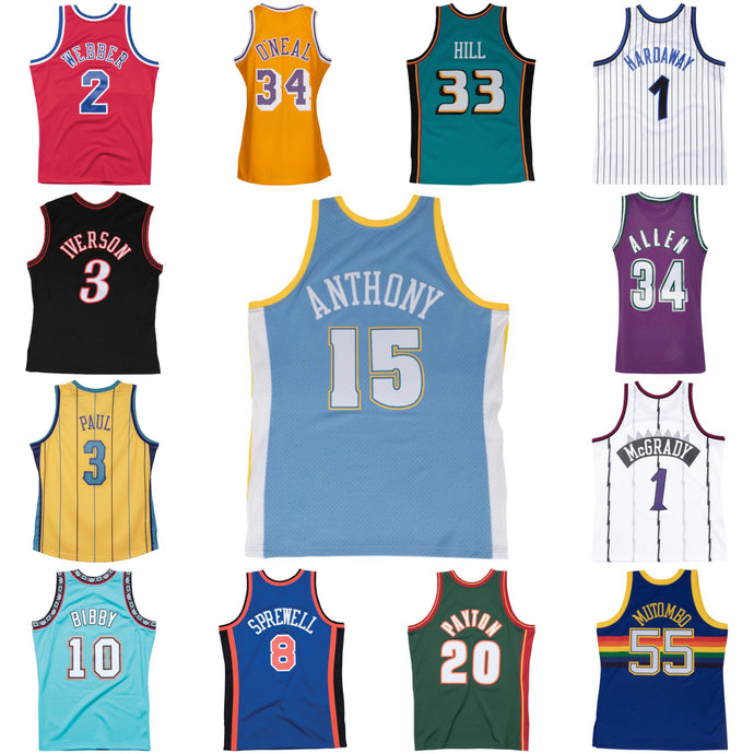 Under Retail: Mitchell and Ness NBA Swingman Jerseys