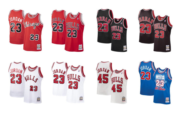 Under Retail: 30% Off Mitchell & Ness NBA Michael Jordan Jerseys