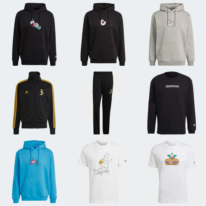 Under Retail: The Simpsons x Adidas Apparel Collection