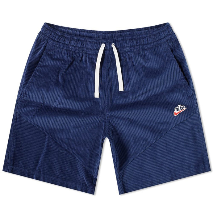 Under Retail:  Nike Heritage Corduroy Shorts "Navy"