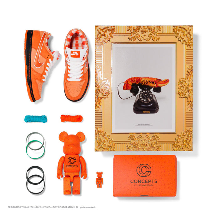 Available Now: Concepts x Nike SB Dunk Low 'Orange Lobster'