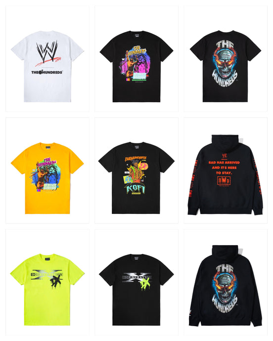 Under Retail: WWE x The Hundreds Collection