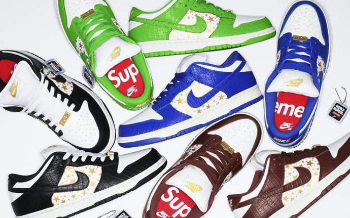 Available Now: Supreme x Nike SB Dunk Low