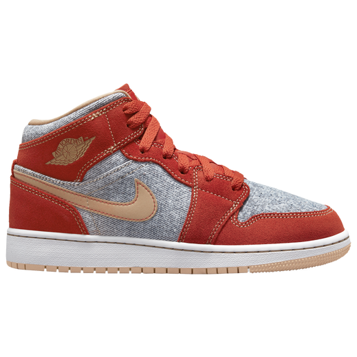 Available Now: GS Air Jordan 1 Mid SE "Denim"