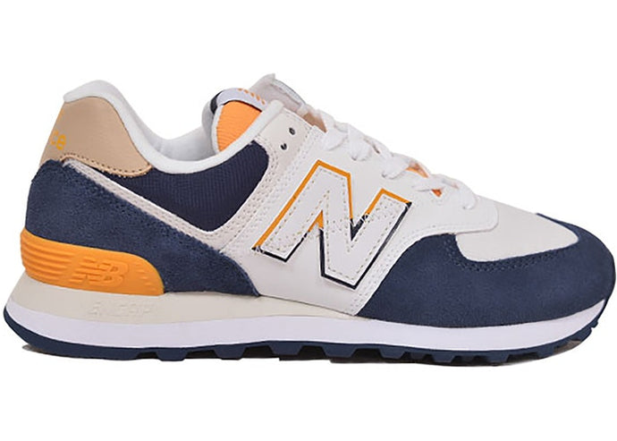 Under Retail: New Balance 574 Split "Navy Yellow"